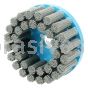 Weiler 85842 5" Nylox Disc Brush Rectangular Filament 120 SC Fill 7/8" Arbor Hole