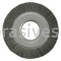 Weiler 86123 Burr-Rx 6" Crimped Filament Wheel Brush .026/120 CG Fill