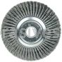 Weiler 94000 12" Wide Face Standard Twist Knot Wire Wheel .014" Steel Fill 2" Arbor Hole