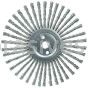 Weiler 94224 12" Cable Twist Knot Wire Wheel .035" Steel Fill 1" Arbor Hole