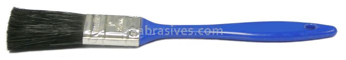 Weiler 40136 - 1/2" Disposable Chip & Oil Brush, Black Synthetic, 1-3/4" B.L., Plastic Handle - 012382401368