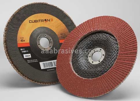 3M&trade; 7000148190 7 x 7/8 40+ Grit 967A T29 Cubitron&trade; II Flap Disc