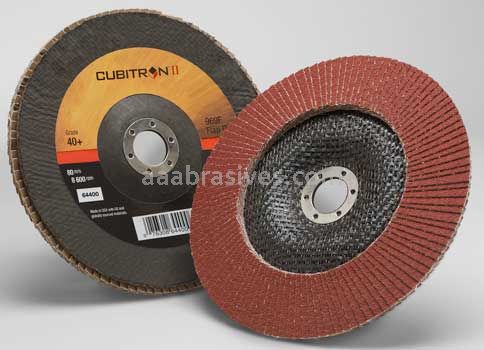 3M™ 7100104885 7 x 7/8 40+ Grit 969F T29 Cubitron™ II Flap Disc