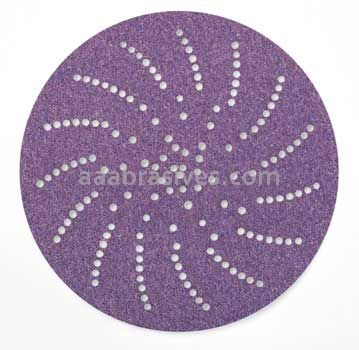 3M™ 7100044448 5" 80+ Grit 732 U Cubitron™ II Hookit™ Clean Sanding Abrasive Disc