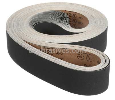 3M™ 7010299916 3-1/2 x 132 P220 Grit XF-wt 461F Cloth Belt
