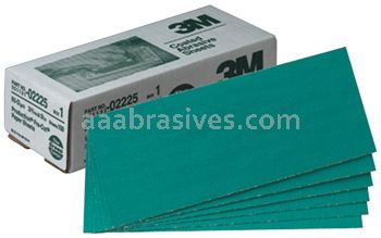 3M™ 7010294427 3 2/3 x 9 80 Grade Green Corps™ Production™ Resin Sheet