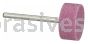 W-202, 3/4x3/8x1/4"sk, Mounted Point, Vitrified, PA/O