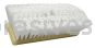 Weiler 44699 10" Bi-Level Scrub Brush Flagged White Polystyrene Fill