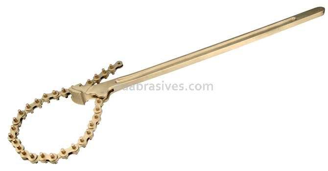 CS Unitec&trade; EX600-12A 12" L1830mm Chain Pipe Wrench Aluminum Bronze