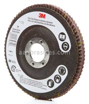 3M™ 7000028344 4-1/2 x 7/8 60 Grit 747D T27 Flap Disc