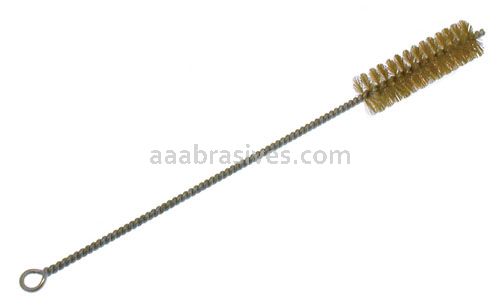 Osborn 5/8” Dia Brass Tube Brush 2-1/2” Brush Part X 9” OAL X .005 Brass #51145