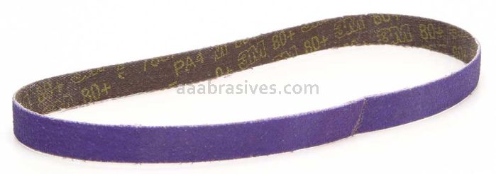 3M™ 7100033186 1/2 x 18 80+ Grit 786F Cubitron™ II File Belt