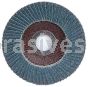 4-1/2 x 5/8-11 40 Grit Merit Type 29 Zirc Powerflex Flap Discs