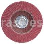 4-1/2 x 7/8 36 Grit Merit Ultra Ceramic Plus Type 29 R981 Powerflex Flap Discs