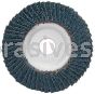 7 x 7/8 120 Grit Merit Zirc Type 29 Powerflex Flap Discs