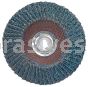 7 x 5/8-11 24 Grit Merit Type 29 Zirc Powerflex Flap Discs