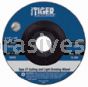 Weiler 56421 - 4-1/2" x 1/8" Z24T, 7/8” A.H., Type 27 Cutting & Light Grinding Wheel - 12382564216