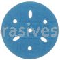 3M™ 7100091345 3” #220 Grit Hookit™ Blue Abrasive Disc Multi-hole