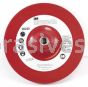 3M&trade; 7100101156 4-1/2 x 7/8 Center Post 5/8-11 Internal Hook and Loop Disc Pad Holder 9145CP