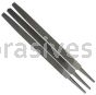 4" Three Square Files - Bastard Cut