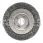 Weiler 00234 3" Narrow Face Crimped Wire Wheel .0118" Steel Fill 1/2"-3/8" Arbor Hole