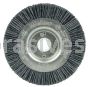 Weiler 31102 Burr-Rx 3" Narrow Face Wheel .035/80 CG Crimped Fill 1/2"-3/8" Arbor Hole
