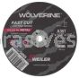 Weiler 56065 3" x 1/16" Wolverine Type 1 Cut-Off Wheel A36T 1/4" AH