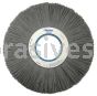 Weiler 83640 12" Crimped Filament Nylox Wheel .040/120 SC Fill 3-1/4" Arbor Hole