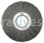 Weiler 84740 12" Crimped Filament Nylox Wheel .040/120 SC Fill 4-1/4" Arbor Hole