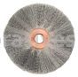 Weiler 99307 2" Small Diameter Crimped Wire Wheel .003" Steel Fill 1/4" Arbor Hole