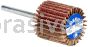 Merit Abrasives 08834137515 1-3/16 x 3/8 x 1/8 Small Diameter Flap Wheels With 1/8" Steel Shank 320 Grit Merit Aluminum Oxide