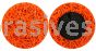 2" Type R Strip-It Disc Ceramic Orange Extra Coarse