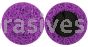 3" Type R Strip-It Disc Silicon Carbide Purple Extra Coarse