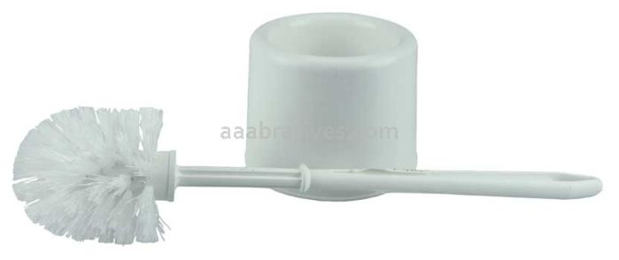 Weiler 75000 Bowl Brush Set White Plastic Fill Plastic Handle & Holder