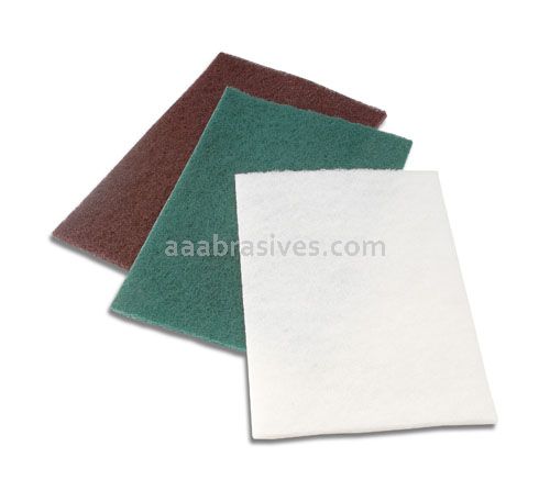 CGW 36242 Medium duty Green 6 x 9 hand pad 6 pack wrapped in 10