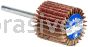 Merit Abrasives 08834137501 1-3/16 x 3/16 x 1/8 Small Diameter Flap Wheels With 1/8" Steel Shank 80 Grit Merit Aluminum Oxide