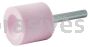 Norton 69078645345 A38 1 x 1 Pink 86A A/O Vitrified Bond Mounted Point