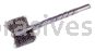 Osborn 1-1/4” Side Action Wire Tube Brush (.005 SS With 1/8” Stem Dia)#35245