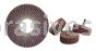 Norton 12 x 1 x 5 A/O 120 Grit Medium Density Norton Interleaf Flap Wheel