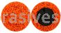 3" Type R Strip-It Disc Ceramic Orange Extra Coarse
