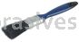 Weiler 40000 1" Varnish Brush Black China Bristle Fill 2" Trim Length Blue Foam Handle