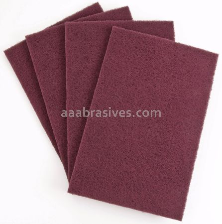 6x9 A/O Very Fine Maroon Hand Pads Nylon 6x9 A/O Very Fine Maroon Hand Pads Nylon