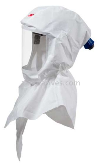 3M™ 7000052768 S-757 Versaflo™ Painter`s Hood Assembly with Inner Shroud & Premium HeadSuspension