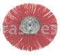 Osborn Grit Wheel Shank Mounted 4” OD X 80 Grit X 1/4” Shank #99119