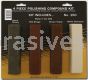 4 Piece Polishing Compound Kit Black, Brown, White, Red