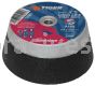 Weiler 57401 4" x 2" TIGER AO Type 11 Cup Rock with Steel Back, A16R, 5/8"-11 Nut 6804 22 1000