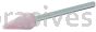 Norton 69078645340 B53 5/16 x 5/8 Pink 86A A/O Vitrified Bond Mounted Point