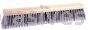 18" Contractor Coarse Floor Broom, Blended Horsehair Fill, 1 Row Steel Wire in Center
