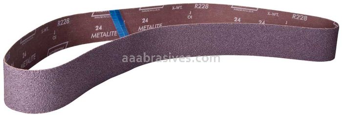 Norton 4 x 54 100-X Norton Metalite Plyweld RR Flex R228 Narrow Belts