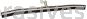 Weiler 45511 36" Floor Squeegee Curved Metal Frame Heavy-Duty Rubber Blade